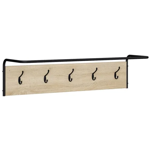 Vješalica za kapute Zidne Hrast sonoma 100 x 30 x 25 cm - Hrast sonoma 100 x 30 x 25 cm Cijena