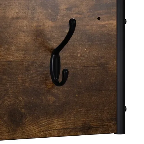 Vješalica za kapute Zidne Dimljeni hrast 100 x 30 x 25 cm - Dimljeni hrast 100 x 30 x 25 cm Cijena