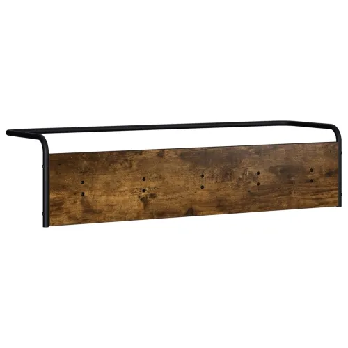 Vješalica za kapute Zidne Dimljeni hrast 100 x 30 x 25 cm - Dimljeni hrast 100 x 30 x 25 cm Cijena