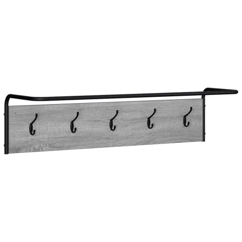 Vješalica za kapute Zidne Siva Sonoma 100 x 30 x 25 cm - Siva Sonoma 100 x 30 x 25 cm Cijena