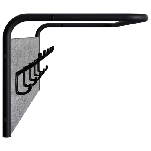 Vješalica za kapute Zidne Siva Sonoma 100 x 30 x 25 cm - Siva Sonoma 100 x 30 x 25 cm Cijena