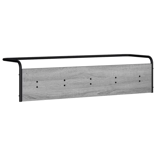 Vješalica za kapute Zidne Siva Sonoma 100 x 30 x 25 cm - Siva Sonoma 100 x 30 x 25 cm Cijena