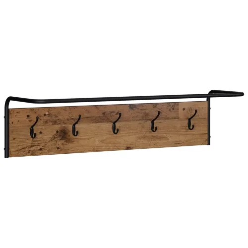 Vješalica za kapute Zidne Staro drvo 100 x 30 x 25 cm - Staro drvo 100 x 30 x 25 cm Cijena