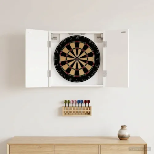Kabinet za mete ALKMAAR Bijela 52,5 x 10,5 x 53,5 cm - Bijela Cijena