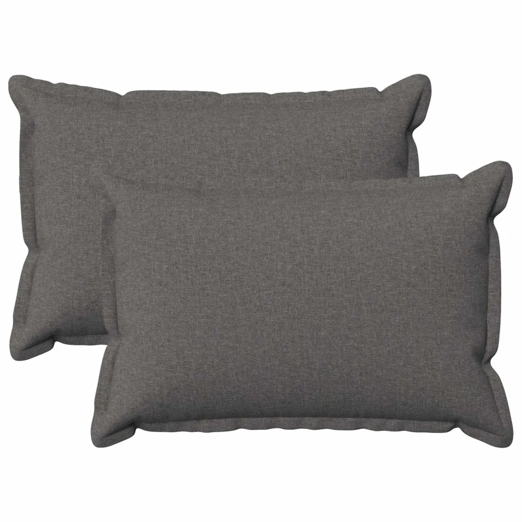 Presvlaka za jastuk 2 kom. HOUTEN Svjetlosiva 30 x 50 cm - Svjetlosiva 30 x 50 cm 2