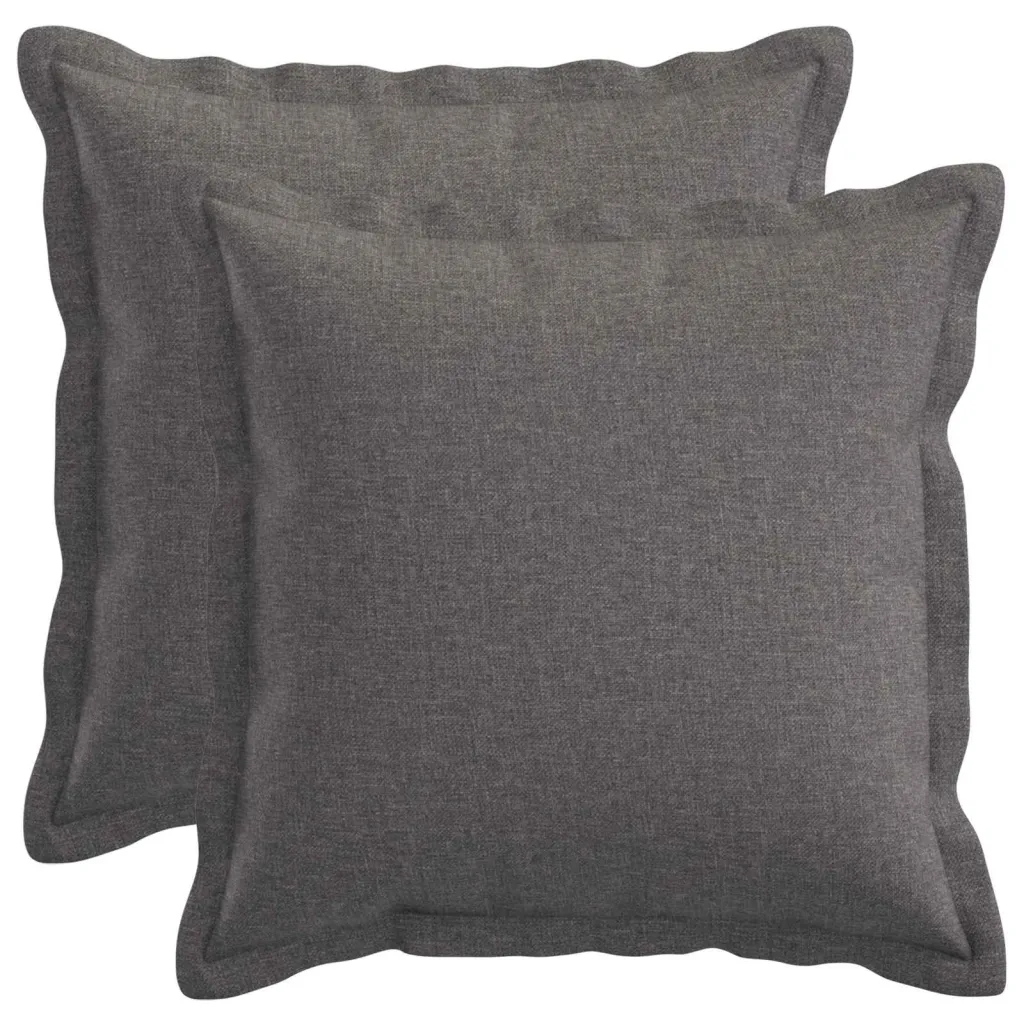 Presvlaka za jastuk 2 kom. HOUTEN Svjetlosiva 35 x 35 cm - Svjetlosiva 35 x 35 cm 2