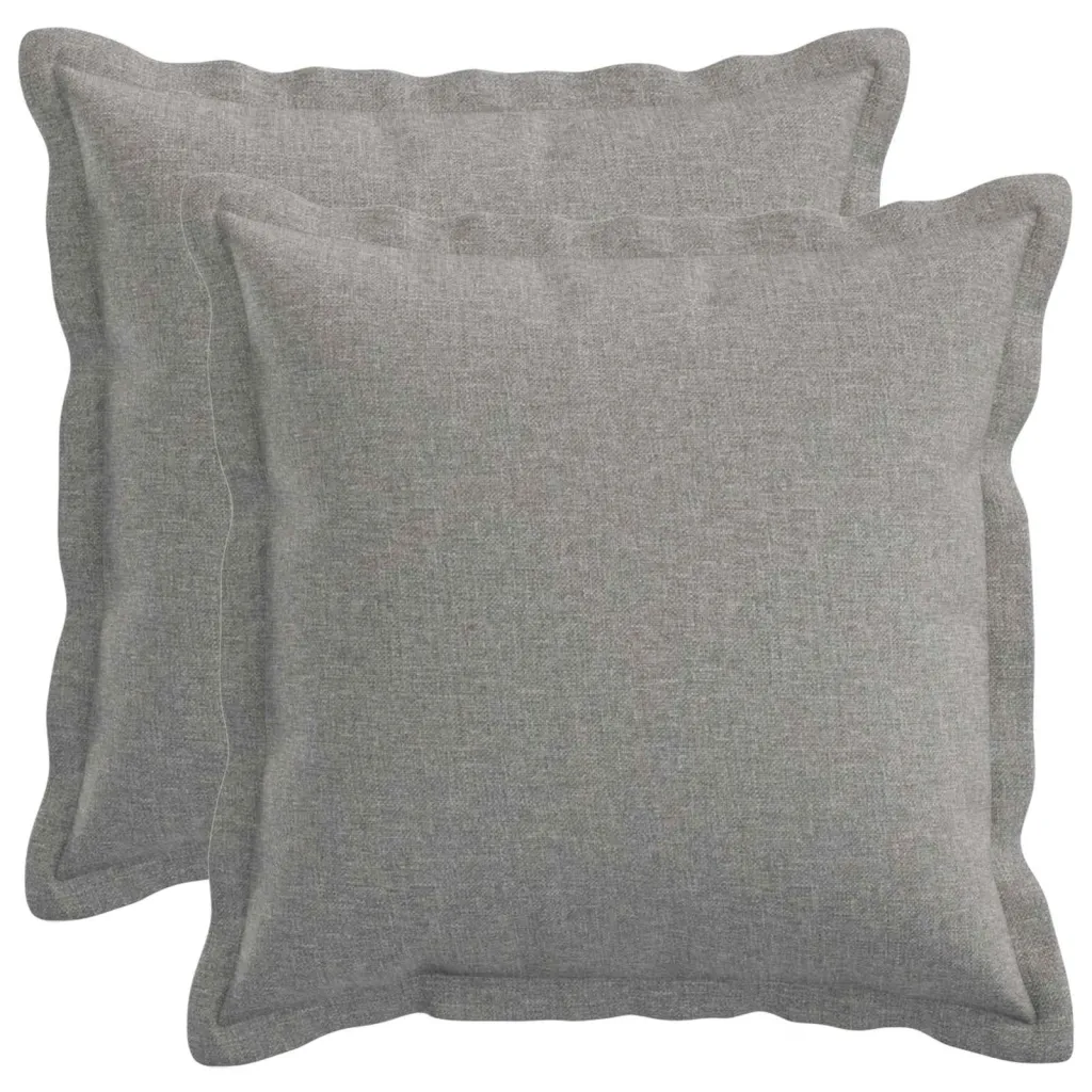 Presvlaka za jastuk 2 kom. HOUTEN Oblačnosiva 35 x 35 cm - Siva tkanina oblak 35 x 35 cm 2