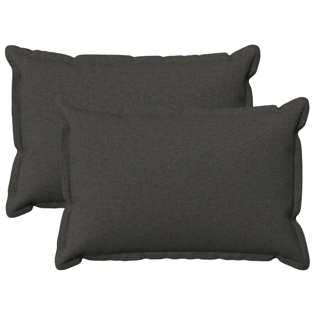 Presvlaka za jastuk 2 kom. HOUTEN Tamnosiva 40 x 60 cm - Tamnosiva 40 x 60 cm 2