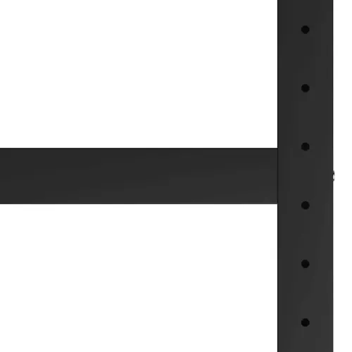 Okvir za radni stol metalni 120 x 57 x 79 cm crno-crveni - 120 x 57 x 79 cm s 1 šipkom Cijena
