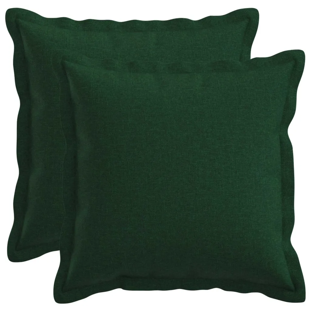 Presvlaka za jastuk 2 kom. HOUTEN Tamnozelena 50 x 50 cm - Tamnozelena 50 x 50 cm 2