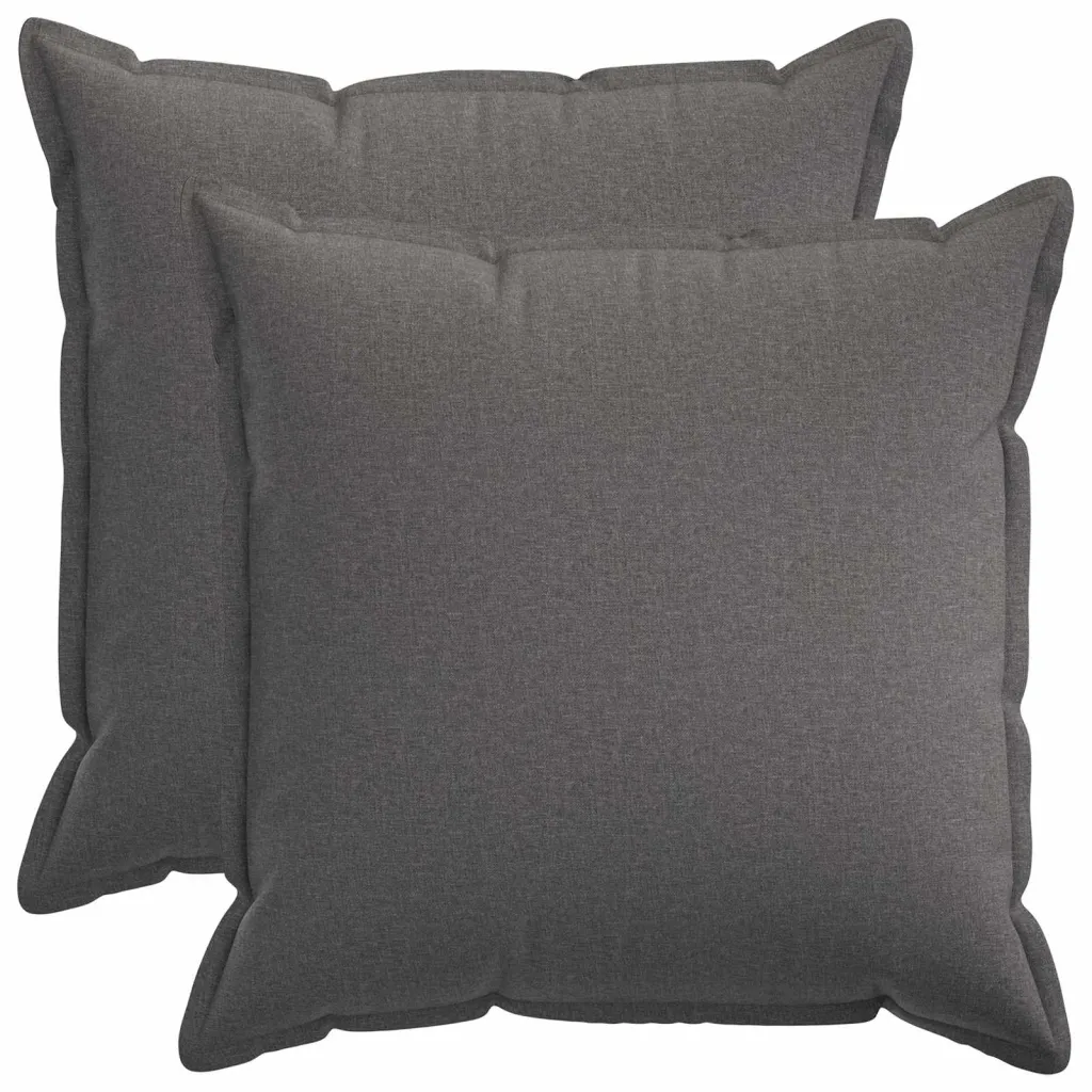 Presvlaka za jastuk 2 kom. HOUTEN Svjetlosiva 55 x 55 cm - Svjetlosiva 55 x 55 cm 2
