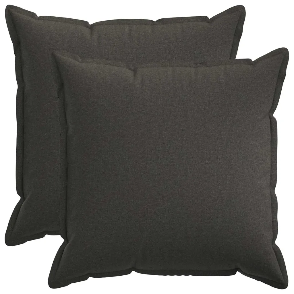 Presvlaka za jastuk 2 kom. HOUTEN Tamnosiva 60 x 60 cm - Tamnosiva 60 x 60 cm 2