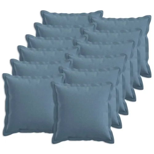 Jastuk s jastukom HOUTEN 12 kom. Traper plava Umjetni lan - Trapere plave boje 50 x 50 cm 12 Cijena
