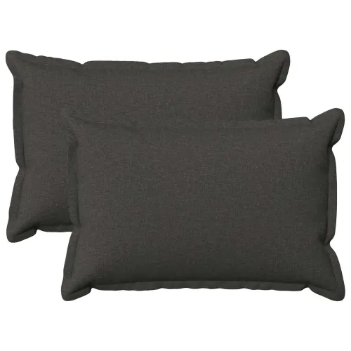 Jastuk s jastukom HOUTEN 2 kom. Tamnosiva Umjetni lan - Tamnosiva 50 x 70 cm 2 Cijena