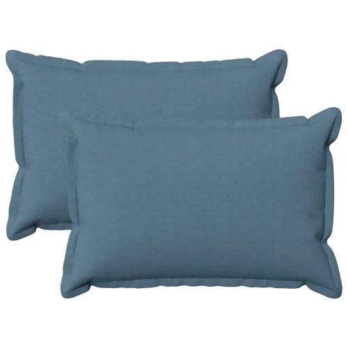 Jastuk s jastukom HOUTEN 2 kom. Traper plava Umjetni lan - Trapere plave boje 50 x 75 cm 2 Cijena