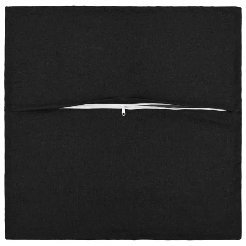 Jastuk s jastukom HOUTEN 2 kom. Crna Umjetni lan - Crna 60 x 60 cm 2 Cijena