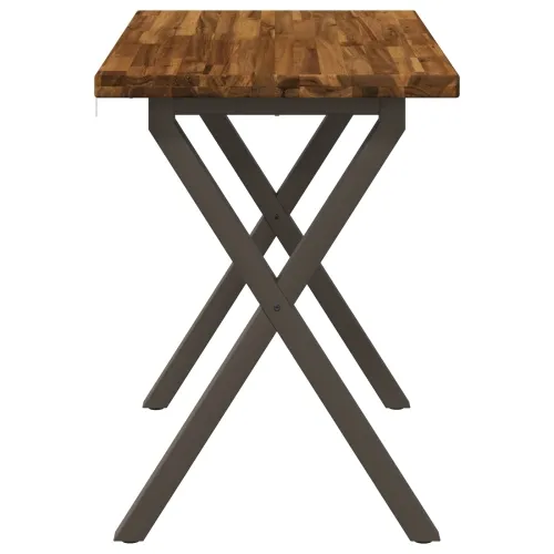 Kvadratni blagovaonski stol 90 x 55 x 75 cm Čvrsto drvo akacije - Prirodno, kava 90 x 55 x 75 cm Četvrtasto Cijena