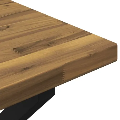 Kvadratni blagovaonski stol 90 x 55 x 75 cm Čvrsto drvo akacije - Bjeljenje 90 x 55 x 75 cm Četvrtasto Cijena