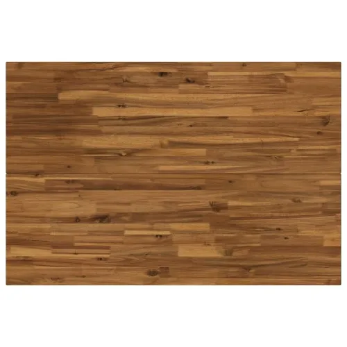 Kvadratni blagovaonski stol 120 x 80 x 75 cm - Prirodna i crna 120 x 80 x 75 cm Četvrtasto Cijena