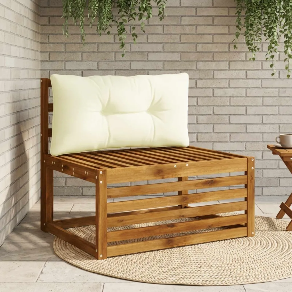 Jastučić za leđa PUTTEN 100% poliester Krem 80 x 40 x 10 cm - Krem 80 x 40 x 10 cm Poliester