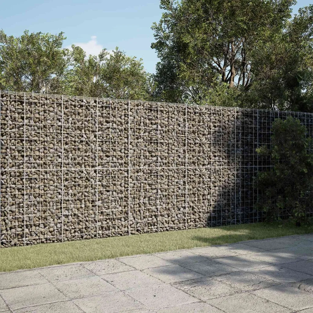 Gabion s žicom debljine 3 5 mm i mrežom 10x10 cm 600x50x200 cm - 50 cm 200 cm 600 cm