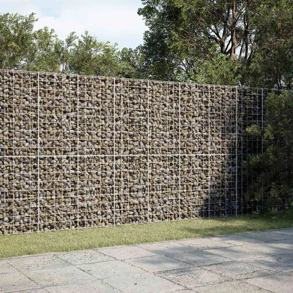 Gabion s žicom debljine 3 5 mm i mrežom 10x10 cm 200x100x200 cm - 100 cm 200 cm 200 cm