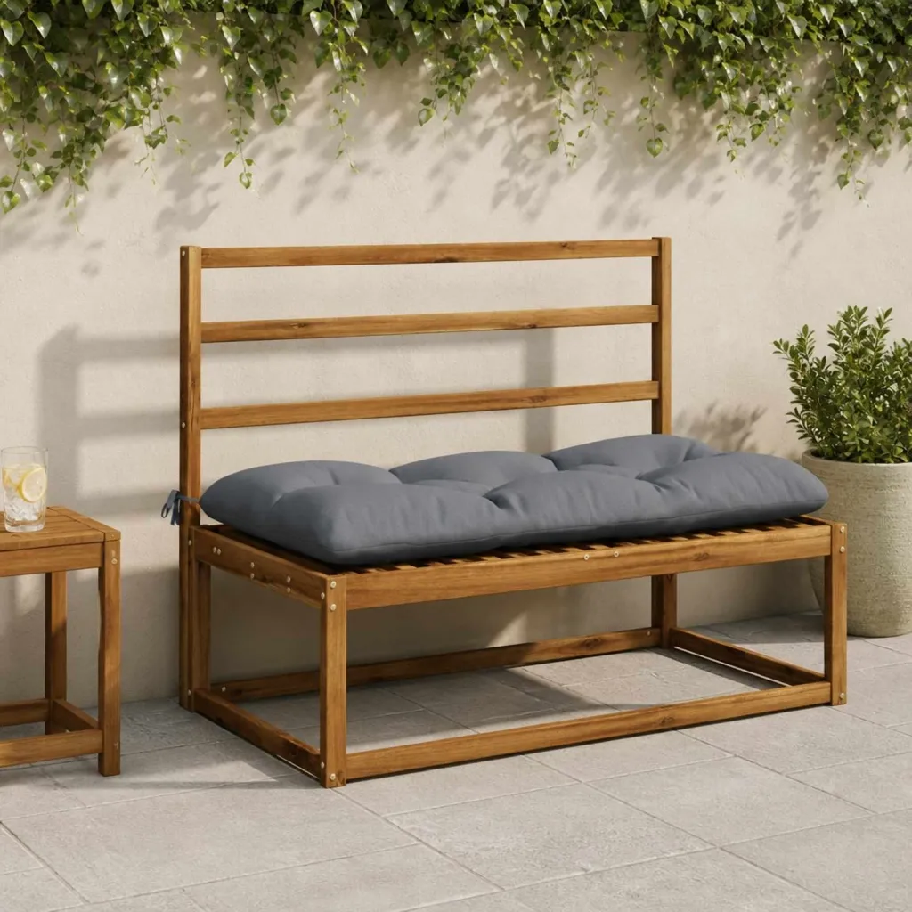 Jastučić za klupu VIANEN 100% poliester Plava 120 x 60 x 12 cm - Plava 120 x 60 x 12 cm
