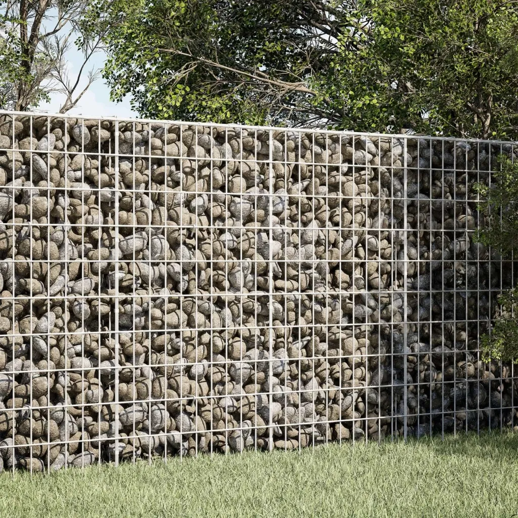 Gabion s žicom debljine 3 5 mm i mrežom 5x10 cm 50x100x100 cm - 100 cm 100 cm 50 cm