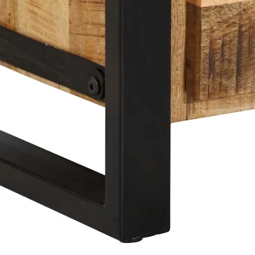 Ormar s ladicama 40x40x90 cm Puno grubo drvo Mango - Smeđa Cijena