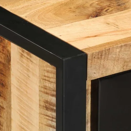 Ormar s ladicama 40x40x90 cm Puno grubo drvo Mango - Smeđa Cijena