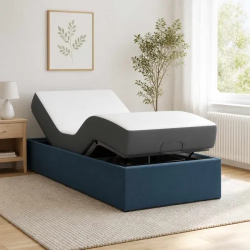 Električni podesivi okvir kreveta Plava 200 x 70 x 33,5 cm - Plava 70 x 200 cm Cijena