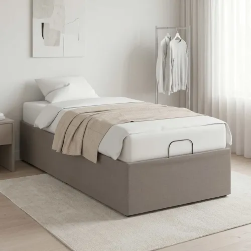 Električni podesivi okvir kreveta Sivosmeđa 200 x 80 x 33,5 cm - Sivosmeđa 80 x 200 cm Cijena