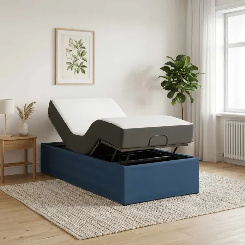 Električni podesivi okvir kreveta Plava 200 x 80 x 33,5 cm - Plava 80 x 200 cm Cijena