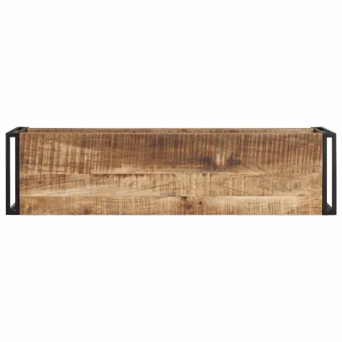 TV ormarić 120 x 30 x 40 cm od grubog drva manga - Crna 120 cm masivno drvo manga Cijena
