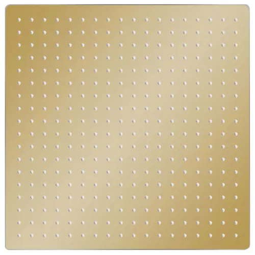 Glava za tuš od nehrđajućeg čelika 50 x 50 cm četvrtasta zlatna - Zlatno 50 x 50 cm Cijena