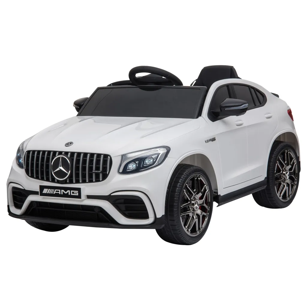 Dječji električni automobil Mercedes-Benz AMG GLC63S Coupe 12V daljinski upravljač bijeli