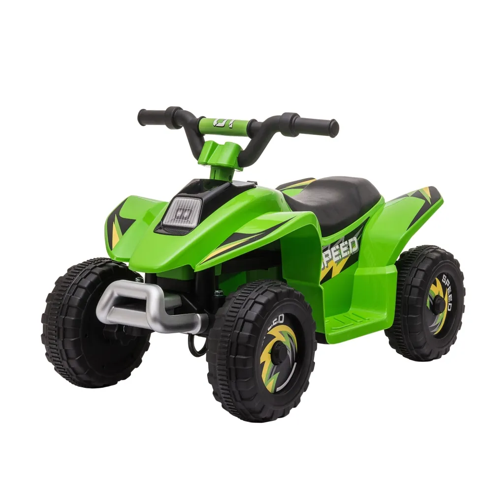 Dječji električni quad 6V s funkcijom vožnje naprijed i nazad za djecu od 1 5-3 godine do 20 kg zelene boje