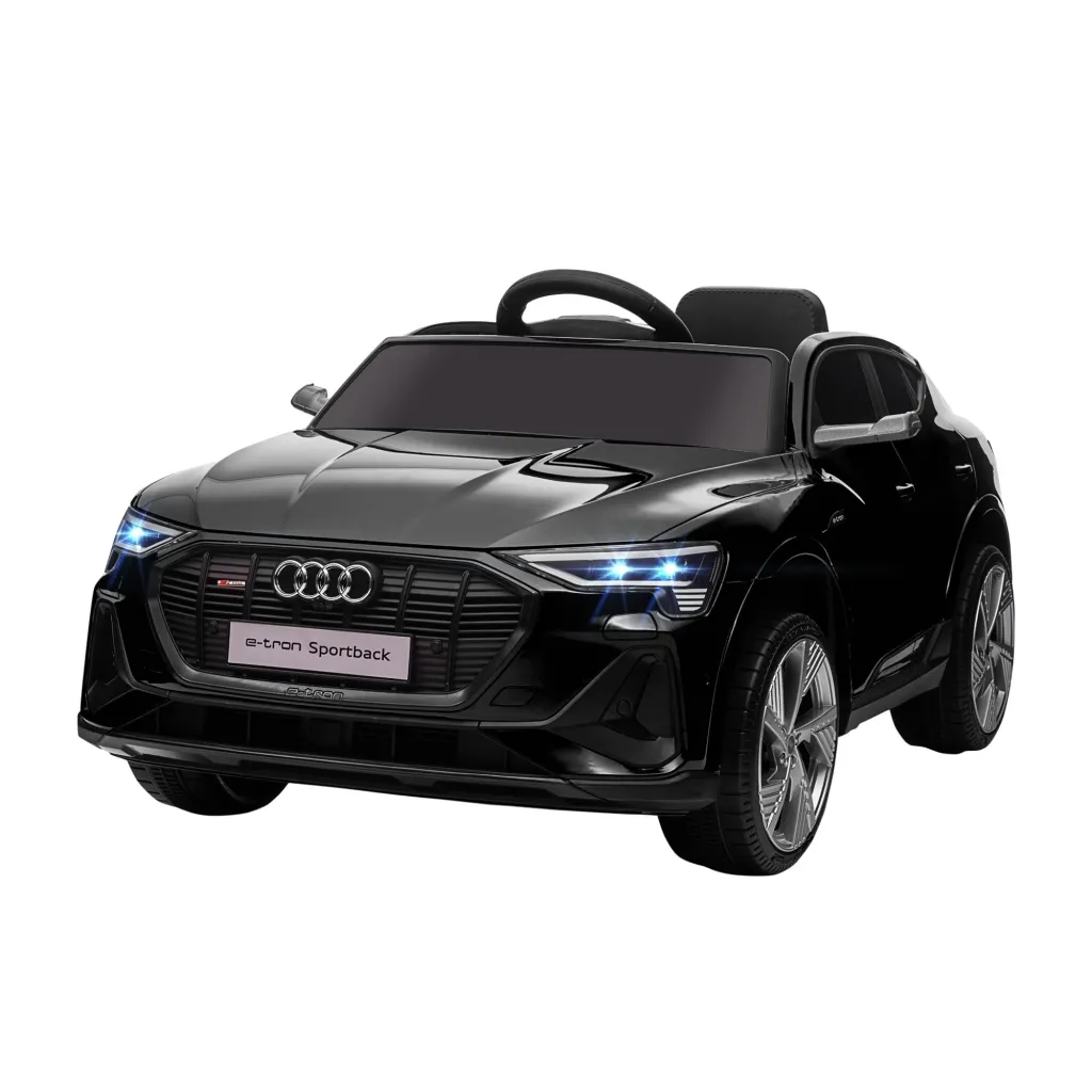 Električni dječji automobil 12V Audi E-tron s daljinskim upravljačem crni