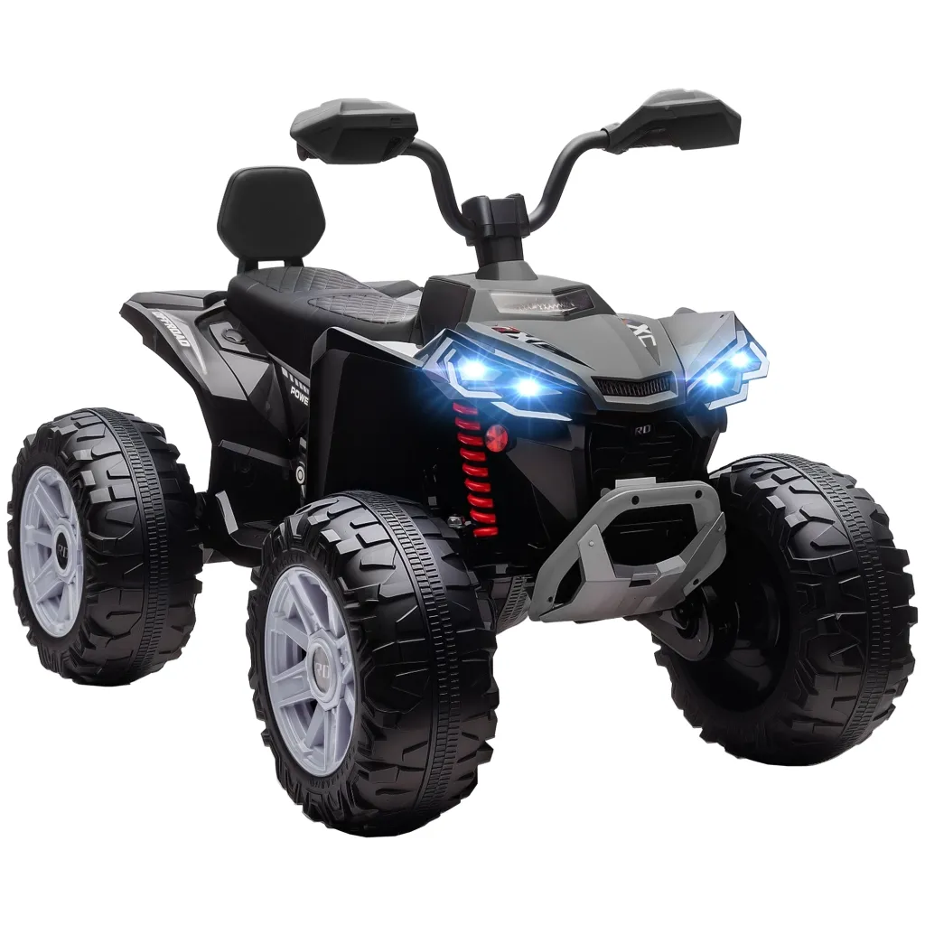 Dječji električni quad 24V električno vozilo s 4 kotača prednja svjetla USB priključak MP3 funkcija 6 5 km/h 3-8 godina