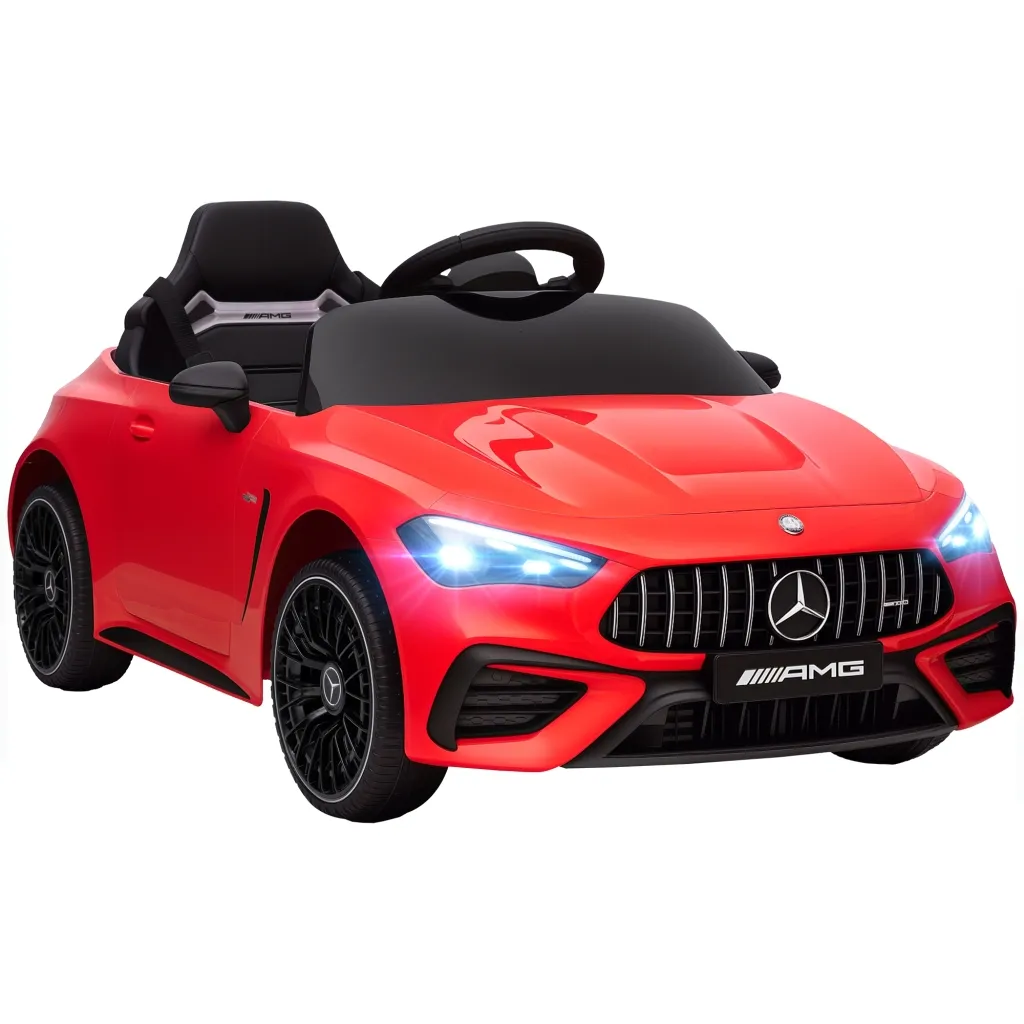 Dječji električni automobil Mercedes 12V daljinski upravljač 3-6 godina crveni