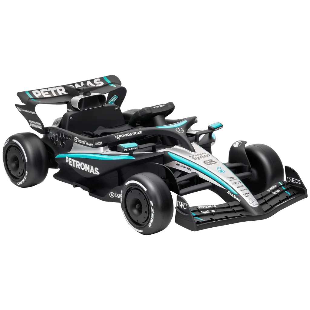 Mercedes-AMG PETRONAS F1 12V električni karting za djecu karting s litijevom baterijom 2 motora meki start