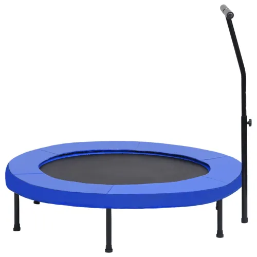 Trampolin za vježbanje s ručkom i sigurnosnim jastučićem 122 cm - 122 cm 1 Sa sigurnosnim jastučićima Okruglo Cijena