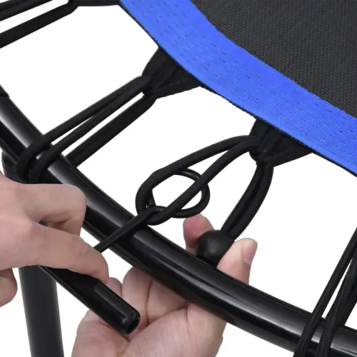 Trampolin za vježbanje s ručkom i sigurnosnim jastučićem 122 cm - 122 cm 1 Sa sigurnosnim jastučićima Okruglo Cijena
