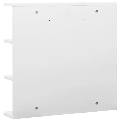 Kupaonski ormarić s ogledalom bijeli 66 x 17 x 63 cm MDF - Bijela 1 Cijena