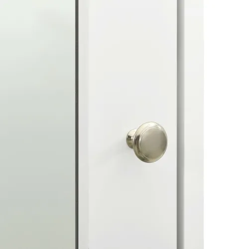 Kupaonski ormarić s ogledalom bijeli 66 x 17 x 63 cm MDF - Bijela 1 Cijena