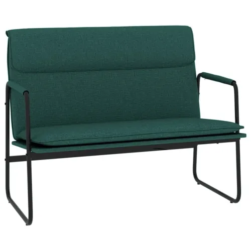 Klupa Tamnozelena 100 x 64 x 80 cm od tkanine - Tamnozelena Cijena
