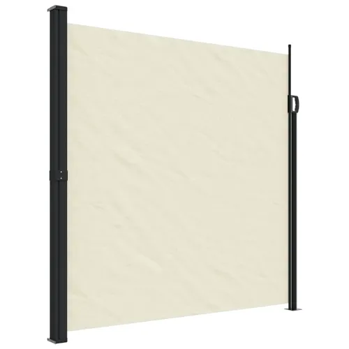 Bočna tenda na uvlačenje krem 200 x 500 cm - OUTLET - NEPREUZETO Cijena