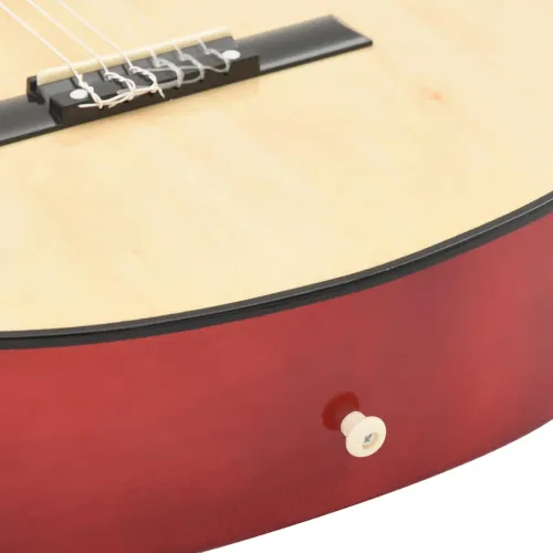 Klasična gitara Western s prorezom, ujednačivačem i 6 žica - Svjetlosmeđa Cijena