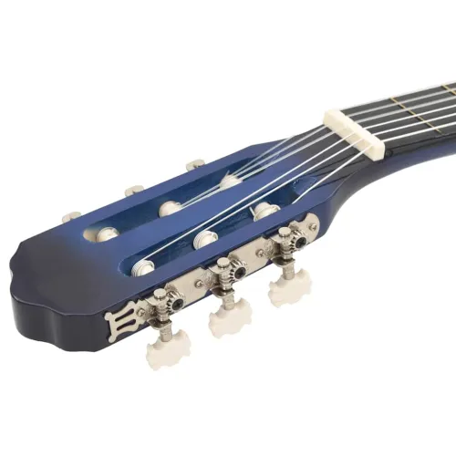 Klasična gitara Western s ujednačivačem i 6 žica plava - Plava Cijena