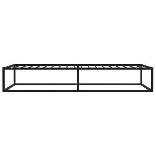 Okvir za krevet crni metalni 100 x 200 cm - Crna 100 x 200 cm Cijena